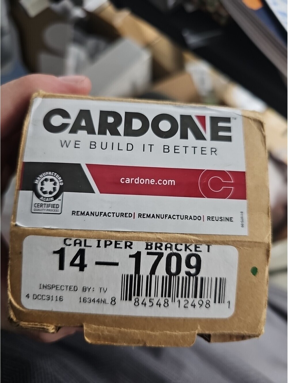 Disc Brake Caliper Bracket Cardone 14-1709 Reman fits 2008 Ford Focus